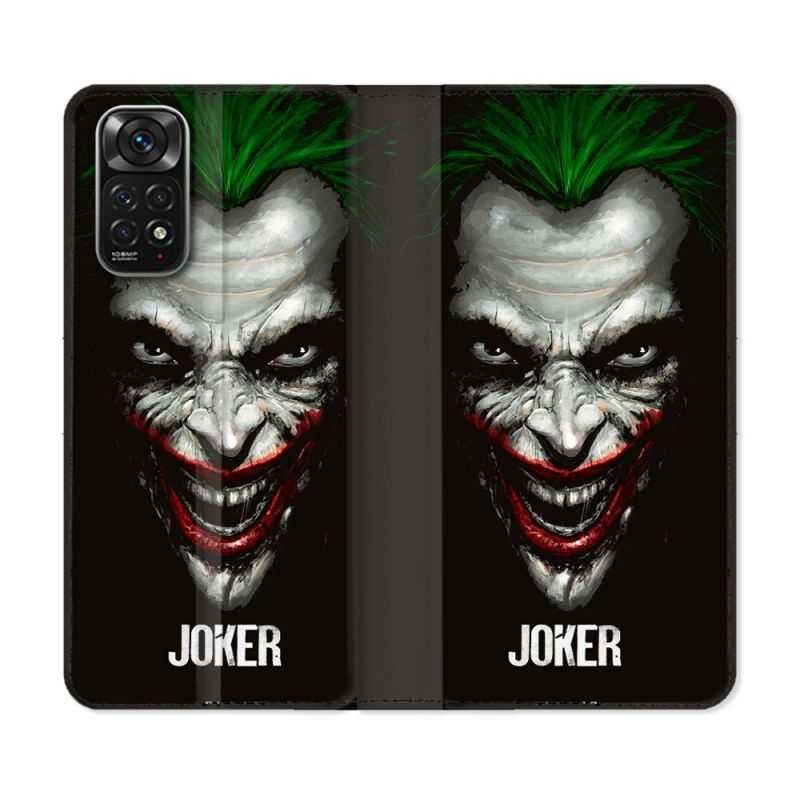 Housse Cuir Portefeuille Pour Xiaomi Redmi Note 11 / 11S Joker Noir