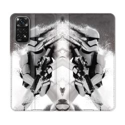 Housse Cuir Portefeuille Pour Xiaomi Redmi Note 11 / 11S Star Wars - Trooper