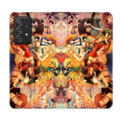 Housse Cuir Portefeuille Pour Samsung Galaxy A52 / A52S Manga One Piece Nakama