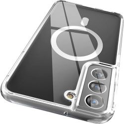 Coque Transparente Compatible MagSafe Pour Samsung Galaxy S22