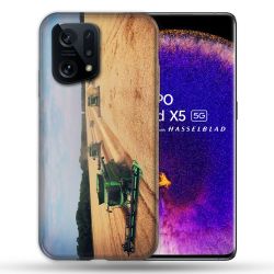 Coque Pour Oppo Find X5 Agriculture Moissonneuse
