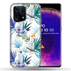 Coque Pour Oppo Find X5 Animal Perroquet Peinture
