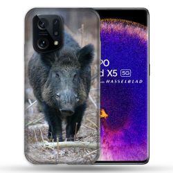 Coque Pour Oppo Find X5 Chasse Sanglier Pin