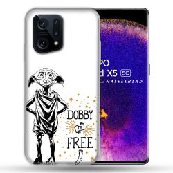 Coque Pour Oppo Find X5 Harry Potter Dobby Free Blanc