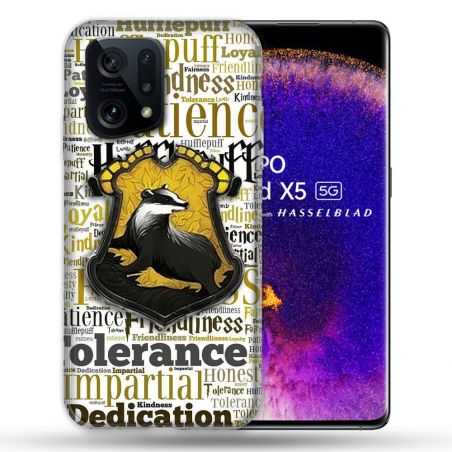 Coque Pour Oppo Find X5 Harry Potter Poursouffle