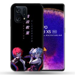 Coque Pour Oppo Find X5 Manga Assassination Classroom Duo