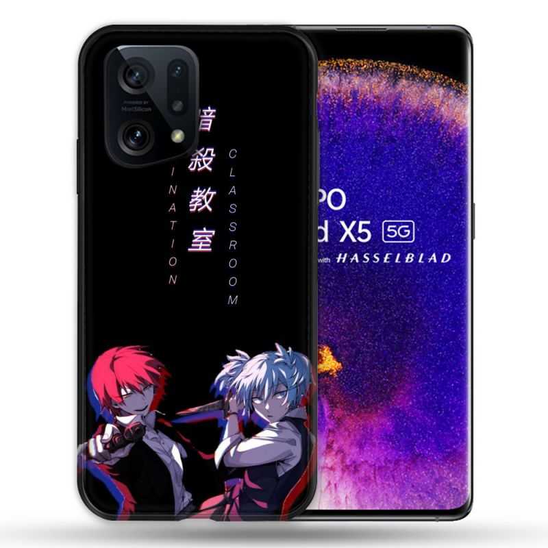 Coque Pour Oppo Find X5 Manga Assassination Classroom Duo
