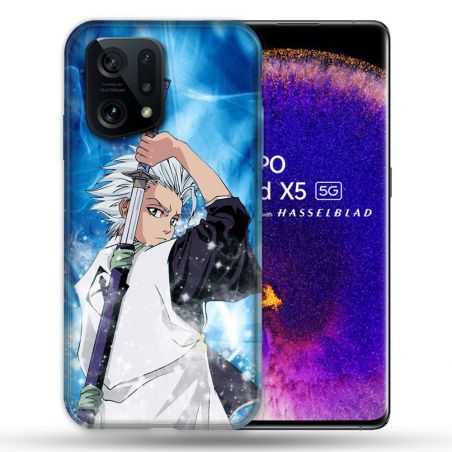 Coque Pour Oppo Find X5 Manga Bleach Hitsugaya