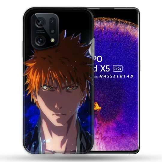 Coque Pour Oppo Find X5 Manga Bleach Ichigo