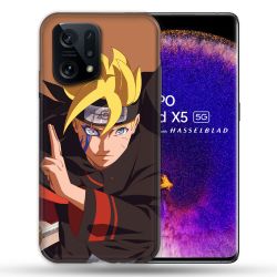 Coque Pour Oppo Find X5 Manga Boruto Signe