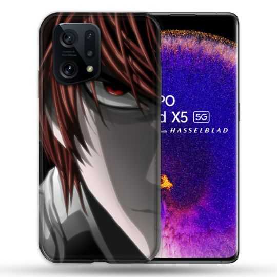 Coque Pour Oppo Find X5 Manga Death Note Kira