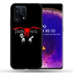 Coque Pour Oppo Find X5 Manga Death Note Noir
