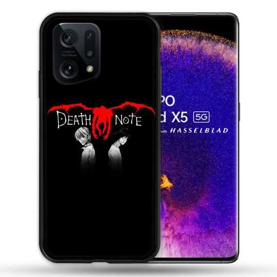 Coque Pour Oppo Find X5 Manga Death Note Noir