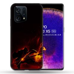 Coque Pour Oppo Find X5 Manga Demon Slayer Electric