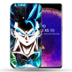 Coque Pour Oppo Find X5 Manga Dragon Ball Gogeta Visage
