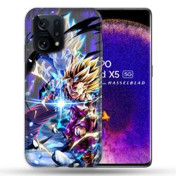 Coque Pour Oppo Find X5 Manga Dragon Ball Sangohan Duo