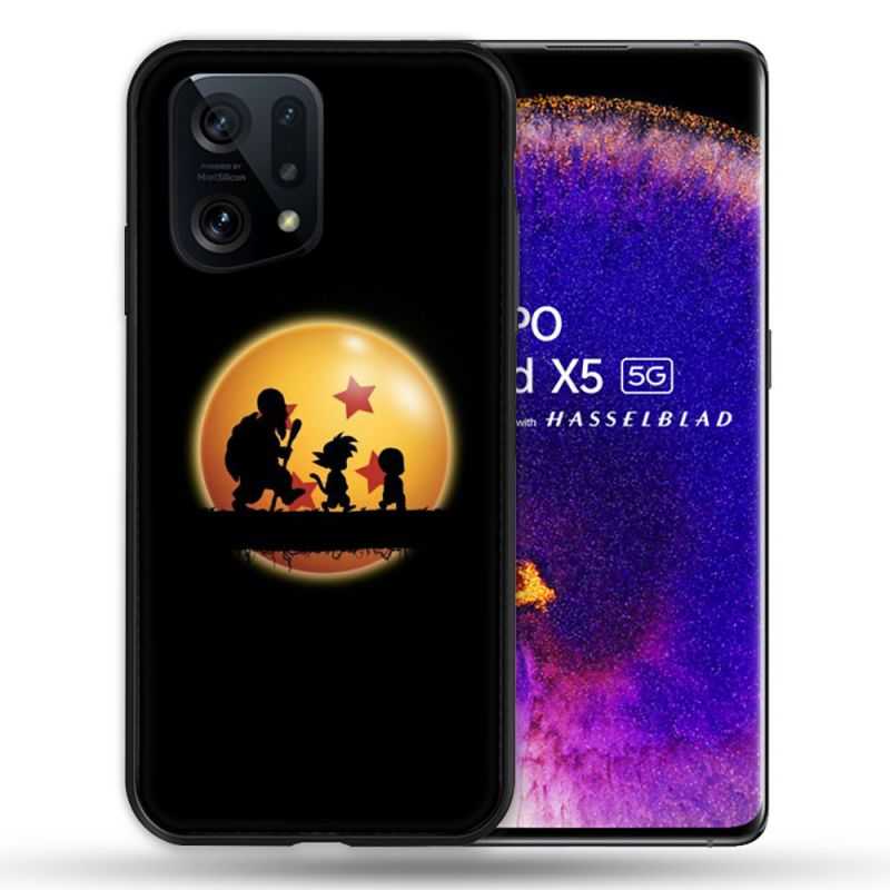 Coque Pour Oppo Find X5 Manga Dragon Ball Vintage