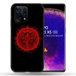 Coque Pour Oppo Find X5 Manga Fullmetal Alchemist Logo