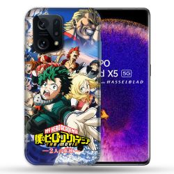 Coque Pour Oppo Find X5 Manga My Hero Academia Affiche