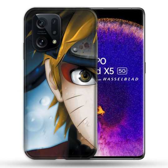 Coque Pour Oppo Find X5 Manga Naruto Blanc