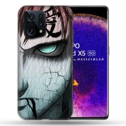 Coque Pour Oppo Find X5 Manga Naruto Gaara