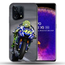 Coque Pour Oppo Find X5 Moto Course GP Wheeling 46