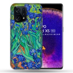 Coque Pour Oppo Find X5 Peinture Iris