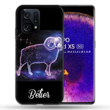 Coque Pour Oppo Find X5 Signe Zodiaque 2 Bélier