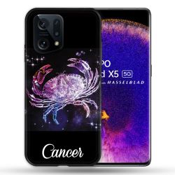 Coque Pour Oppo Find X5 Signe Zodiaque 2 Cancer