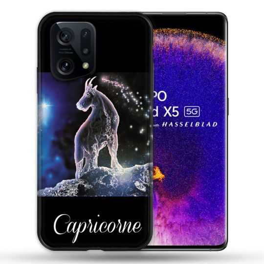 Coque Pour Oppo Find X5 Signe Zodiaque 2 Capricorne