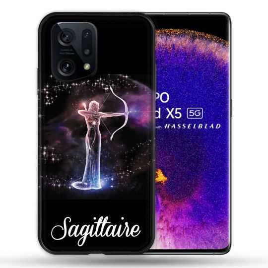 Coque Pour Oppo Find X5 Signe Zodiaque 2 Sagittaire