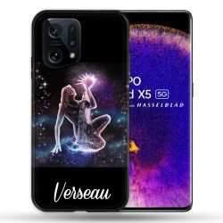 Coque Pour Oppo Find X5 Signe Zodiaque 2 Verseau