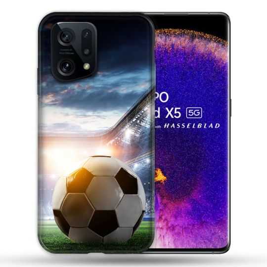 Coque Pour Oppo Find X5 Sport Football Stade