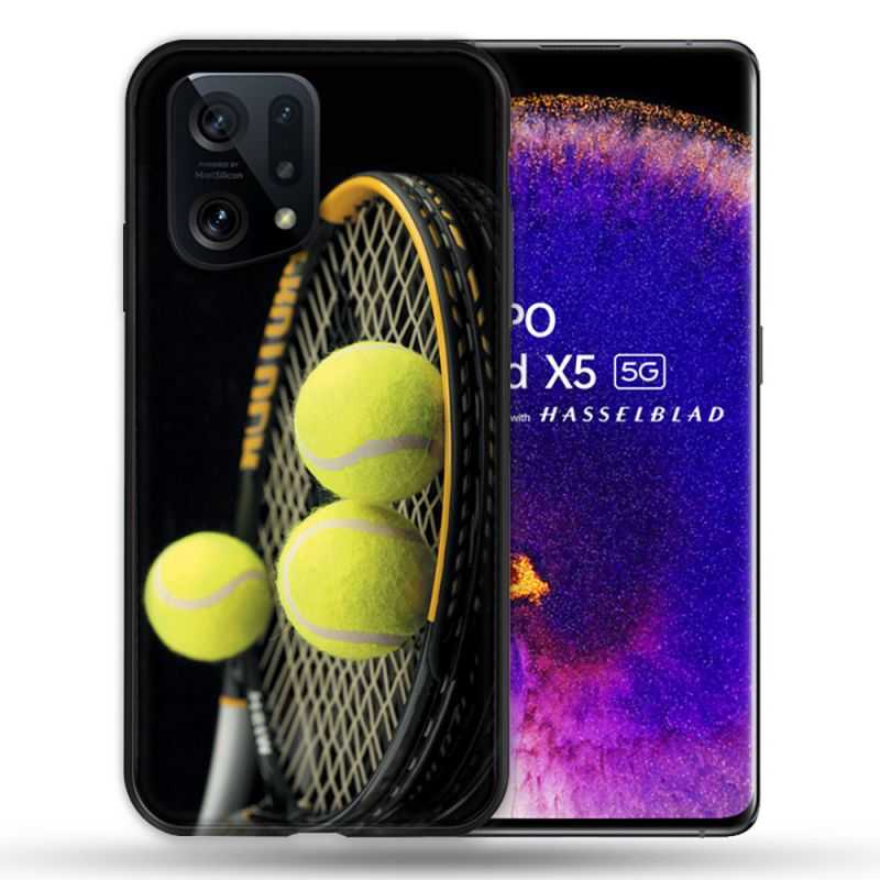 Coque Pour Oppo Find X5 Sport Tennis Balls
