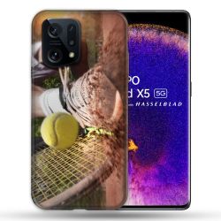 Coque Pour Oppo Find X5 Sport Tennis Glissade