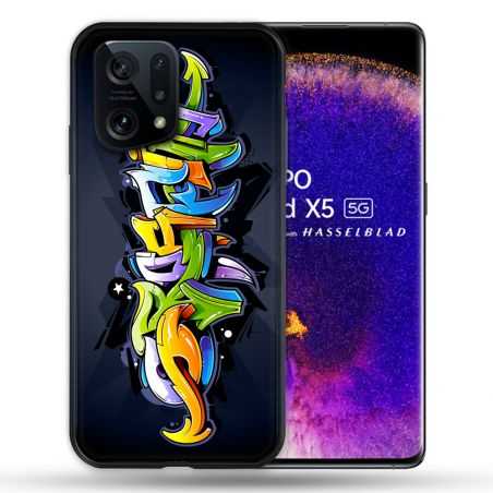 Coque Pour Oppo Find X5 Street Art Graffiti