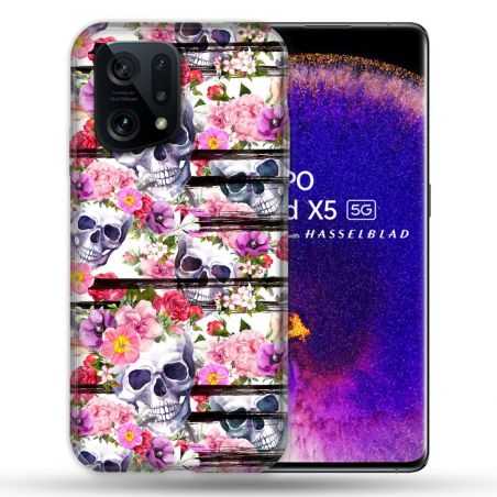 Coque Pour Oppo Find X5 Tete de Mort Pattern