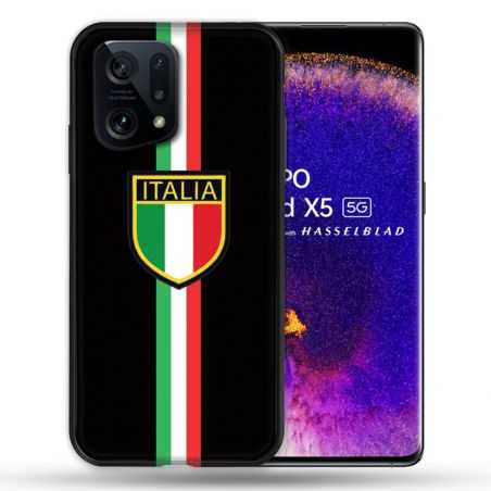 Coque Pour Oppo Find X5 Voyage Italie 3 Noir