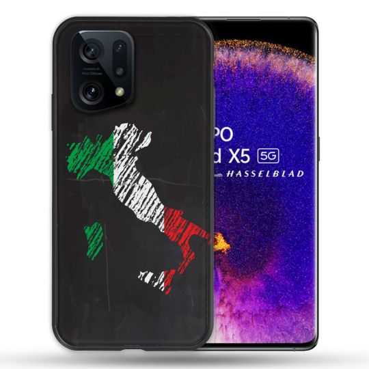 Coque Pour Oppo Find X5 Voyage Italie Botte