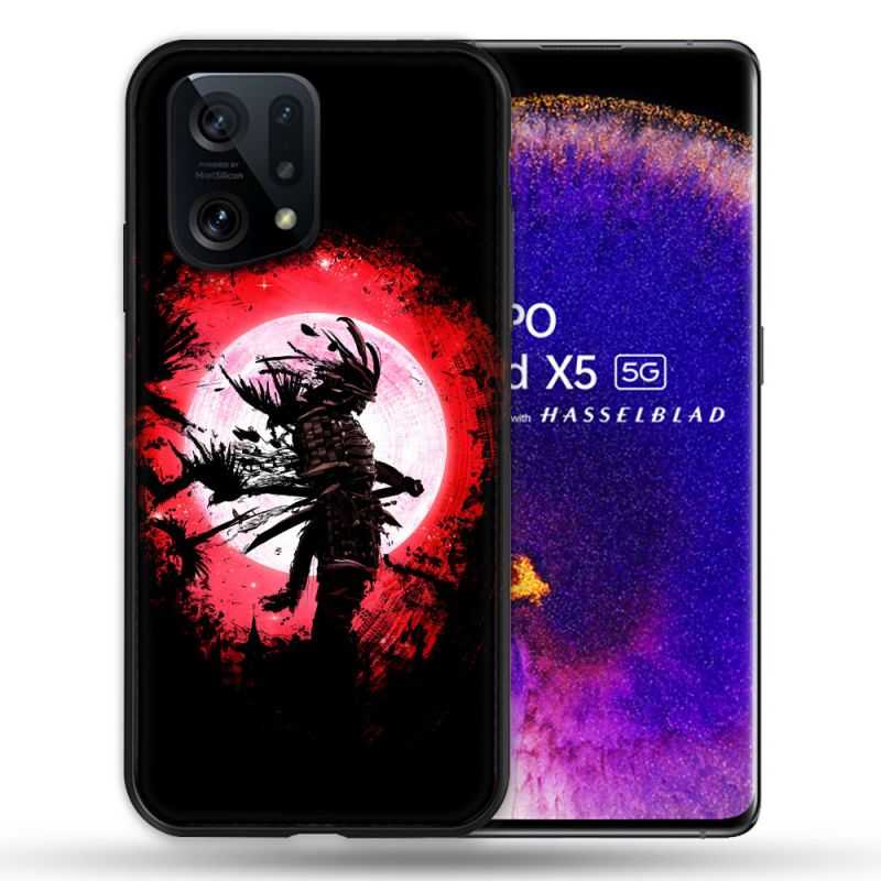 Coque Pour Oppo Find X5 Voyage Japon Samourai