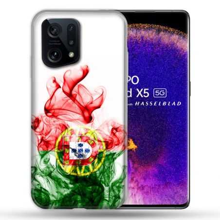 Coque Pour Oppo Find X5 Voyage Portugal Flamme