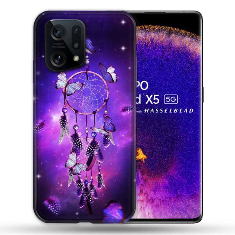 Coque Pour Oppo Find X5 Zen Attrape Reve Papillon