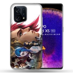 Coque Pour Oppo Find X5 Arcane Jynx Sœur