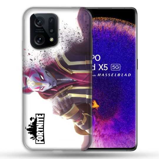 Coque Pour Oppo Find X5 Fortnite Blanc