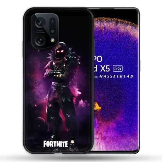 Coque Pour Oppo Find X5 Fortnite Raven