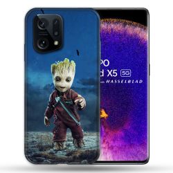 Coque Pour Oppo Find X5 Groot Bleu