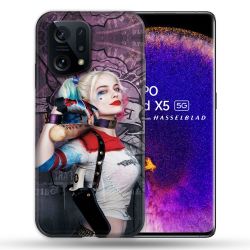 Coque Pour Oppo Find X5 Harley Quinn Batte