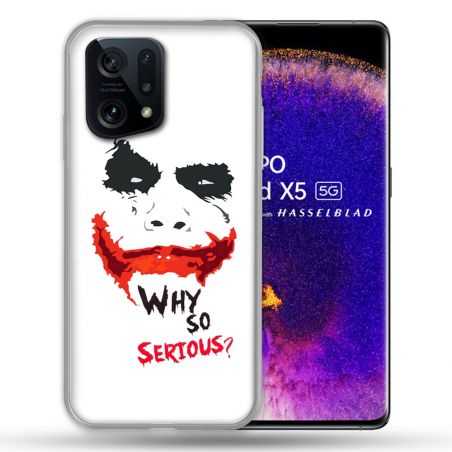 Coque Pour Oppo Find X5 Joker Blanc