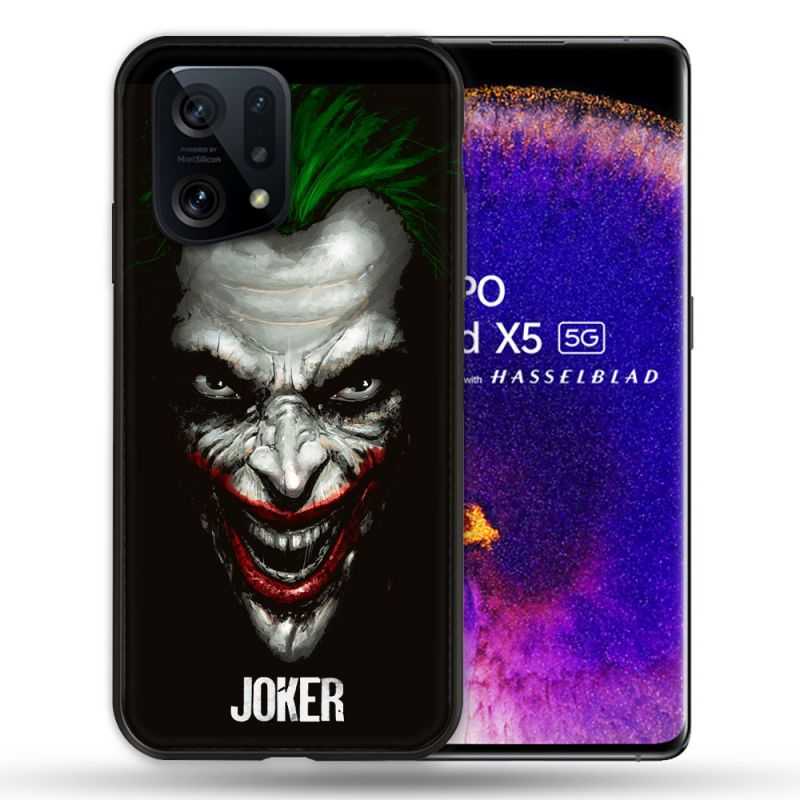 Coque Pour Oppo Find X5 Joker Noir