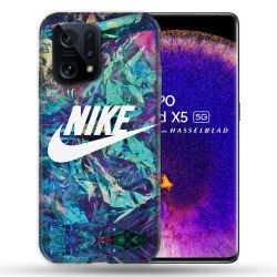 Coque Pour Oppo Find X5 Nike Turquoise